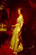 Franz Xaver Winterhalter Portrait of Empress Eugenie oil painting artist